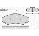 MAGNETI MARELLI Bremsbelagsatz, Scheibenbremse 363916060187