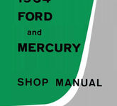 Neu 1964 Shop Manual Ford Mercury Reparaturhandbuch Galaxie LTD Marquis Colony 