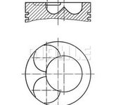 MAHLE Kolben 0280700