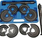 Federspanner Mercedes schwarze Platten