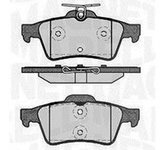 MAGNETI MARELLI Bremsbelagsatz, Scheibenbremse 363916060570