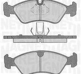 MAGNETI MARELLI Bremsbelagsatz, Scheibenbremse 363916060205