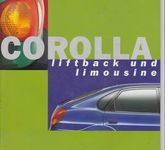 Prospekt Toyota Corolla Liftback Limo Juli 1997 Technische Daten Ausstattungen