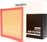 RIDEX Luftfilter 8A0109 Motorluftfilter,Filter für Luft NISSAN,JEEP,INFINITI,NP300 Navara Pickup (D40),Pathfinder III (R51),GRAND CHEROKEE II (WJ, WG)