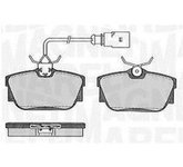 MAGNETI MARELLI Bremsbelagsatz, Scheibenbremse 363916060586