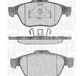 MAGNETI MARELLI Bremsbelagsatz, Scheibenbremse 363916060571