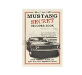 Ford Mustang & Shelby Decoder Handbuch 1965-73 Build Tag Warranty Tag Optionen