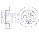 Delphi Bremsscheibe BG4124C