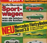 auto motor sport Heft 15 Juli 1974 Test Renault 5LS Opel Kadett Coupe SR MB 240D