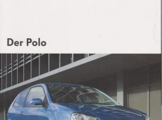 Prospekt VW Polo 2005 Polo Goal 2007 Technische Daten Ausstattungen Preise