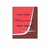 Reparaturanleitung 1965 Ford Thunderbird Tbird Werkstatthandbuch Shop Manual
