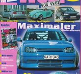 VW WOB! Heft 12/01 1er Golf Cabrio G-Lader Corrado Silberkeil T5 Blaues Wunder