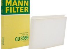 MANN-FILTER Innenraumfilter VW,MERCEDES-BENZ CU 3569 9068300218,A9068300218