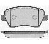 MAGNETI MARELLI Bremsbeläge vorne (Satz) 363916060347