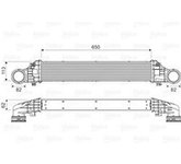 VALEO Ladeluftkühler 818587