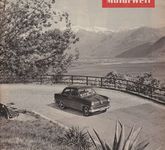 Zeitschrift ADAC Motorwelt Heft 4 April 1959 z.B.Test MB 220 SE Genver Autosalon