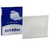 UFI Innenraumfilter 53.149.00 Filter, Innenraumluft,Pollenfilter FIAT,HYUNDAI,KIA,BRAVO II (198),STILO (192),STILO Multi Wagon (192),ix20 (JC)