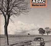 Zeitschrift ADAC Motorwelt Heft 3 März 1955 z.B. Opel Caravan Fuldamobil
