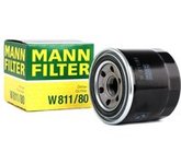 MANN-FILTER Ölfilter W 811/80 Motorölfilter,Filter für Öl OPEL,FORD,HYUNDAI,Campo (TF0, TF1),Monterey A (M92),Monterey B (M98)