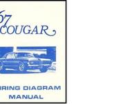1967 Mercury Cougar Verlegeplan Vakuum Unterdruck Vacuum Manual Anleitung