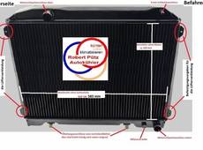 Kühler Wasserkühler Netzerneuerung, Überholung des Altkühlers, Mercedes, W113, 230 SL, Pagode
