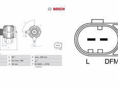 Generator Bosch (ohne Pfand) 0986081230 VW Skoda Mercedes-Benz Chevrolet 04801715AA HVW0001540202 021903026L 03G903023 03G903023X 03L903023E