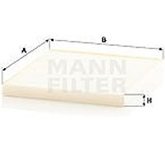 MANN-FILTER Filter, Innenraumluft CU24008
