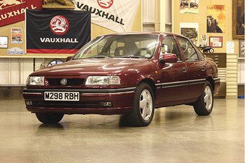 Bei der Schwestermarke Vauxhall hieß der Vectra Cavalier