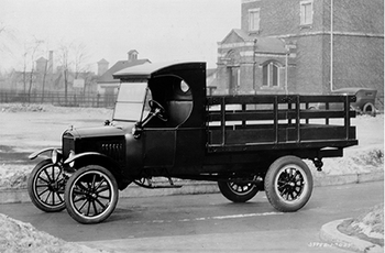 Ford Model T als Pritschenwagen von 1924  Foto: Ford