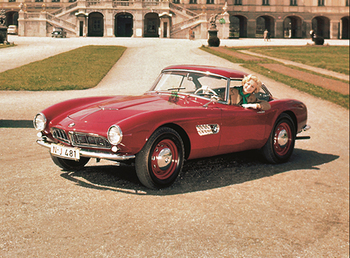 1956 brachte BMW den von Stars begehrten, wirtschaftlich jedoch erfolglosen Roadster 507 auf den Markt  Foto: BMW