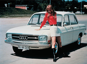 Der Audi 60 zählte zu den Genf-Debütanten vor 60 Jahren