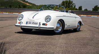 Der Porsche 356, als Coupé, Roadster oder puristischer Speedster, wurde schnell ein Teil des Wirtschaftswunders der Fünfzigerjahre