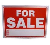 "For Sale" univ. Verkaufs-Schild Verkaufsdisplay groß zu verkaufen amerikanisch