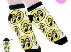 Neues Paar Mooneyes Damen Söckchen kurze Socken Strümpfe Socks Gr.36-41 sneaker