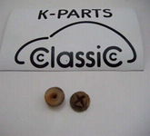 Opel GT 68-73 2 Clips Kennzeichenverschraubung hinten