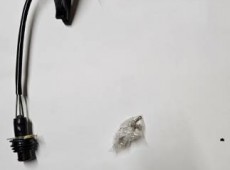 VW Santana Scirocco Aussenspiegel rechts Chromrand aussen 321857502E 321857502C 322857502K 534857544 321857502F mit Bowdenzug Abdreckung Spiegel an Karosserie mit Einstellknauf