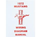 Elektrische Schaltpläne Stromlaufplan Ford Mustang 1972 Wiring Diagram manual
