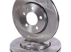 Atec 2x Bremsscheibe Vorderachse Belüftet 40576953