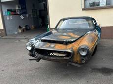 Karosserie Volvo P1800S mit Brandschaden und mit Brief