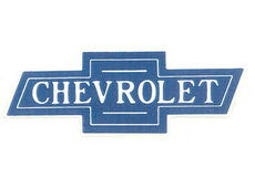 Chevrolet XXL Aufkleber Bowtie 33 cm, nicht nur für große Chevys ;-) Oldschool