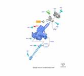 Zünd-/Startschalter Original Ford 1758588 3M5T-11572-AD 3M5T11572AD Ford Fiesta 2012-2019