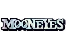 Neuer MOON Prism Sticker in XL Mooneyes USA Custom Race Bonneville metalflake