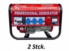2 Stck.Notstromaggregate Stromerzeuger 2500W 4-Takt Benzin Neu!