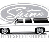Aufkleber Chevrolet 88 THE BURB Jimmy Shine Speedshop Hot Rod Custom Restoration