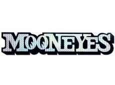 Mooneyes MOON Prism Sticker Aufkleber chromfarbend reflektierend super cool