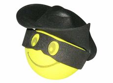 Antennenball "Zorro" Western Rächer Mantel und Degen Die Legende Maske Zeichen Z