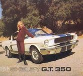 1966 Ford Mustang Shelby G.T. 350 Prospekt Broschüre Verkaufsprospekt Buch GT350