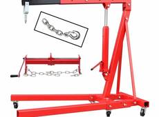 2000 KG Werkstattkran Kran Motorheber klappbar 2 t + Balancierer Motorheber Neu