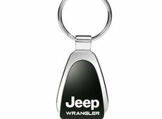 Neu Eleganter Schlüsselanhänger für Jeep Wrangler Fahrer Metall verchromt/silber