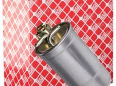 Kraftstofffilter | Febi Bilstein, Außendurchmesser: 80,0 mm, Filterausführung: Leitungsfilter Gewicht: 0,31 kg